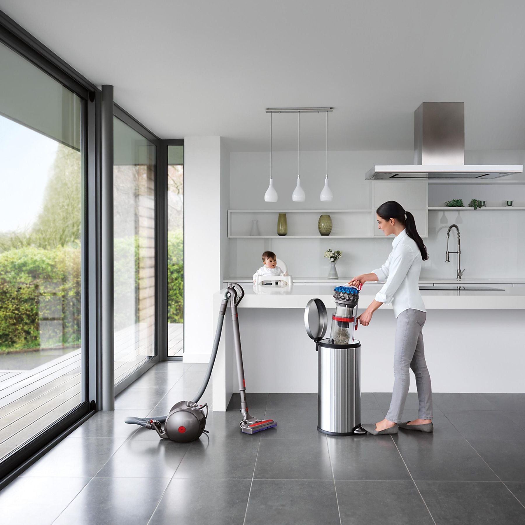 DYSON 447250-01 BIG BALL ABSOLUTE 2 STAUBSAUGER Freistehend Staubsauger, maximale Leistung: 600 Watt DYSON