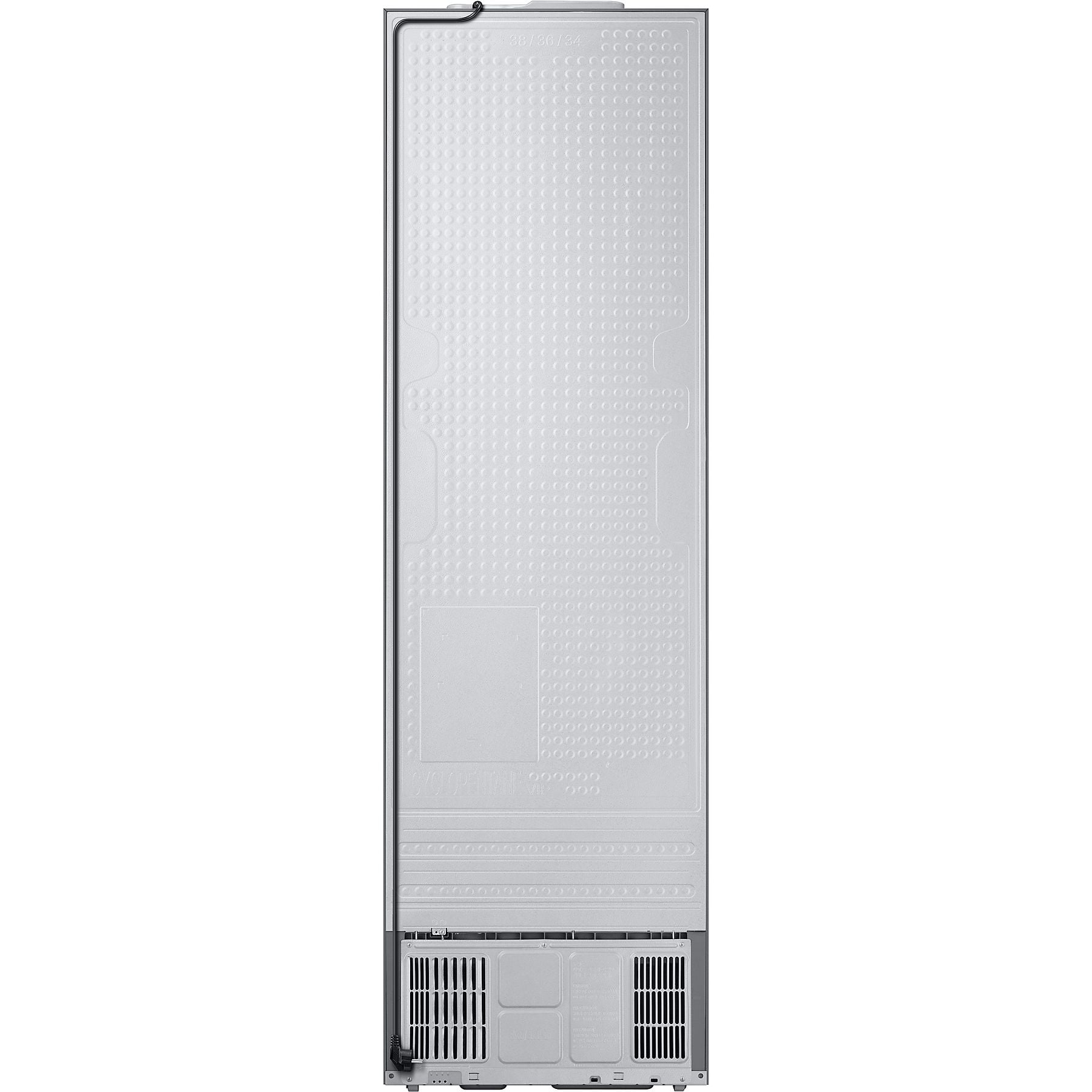 SAMSUNG RL38C776ASR/EG Bespoke Kühlgefrierkombination (A, 387 l, 2030 mm hoch, Edelstahl Look) SAMSUNG