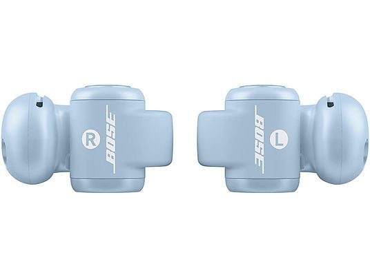 BOSE Ultra Open Earbuds, Open-ear Kopfhörer Bluetooth Mondstein-Blau BOSE