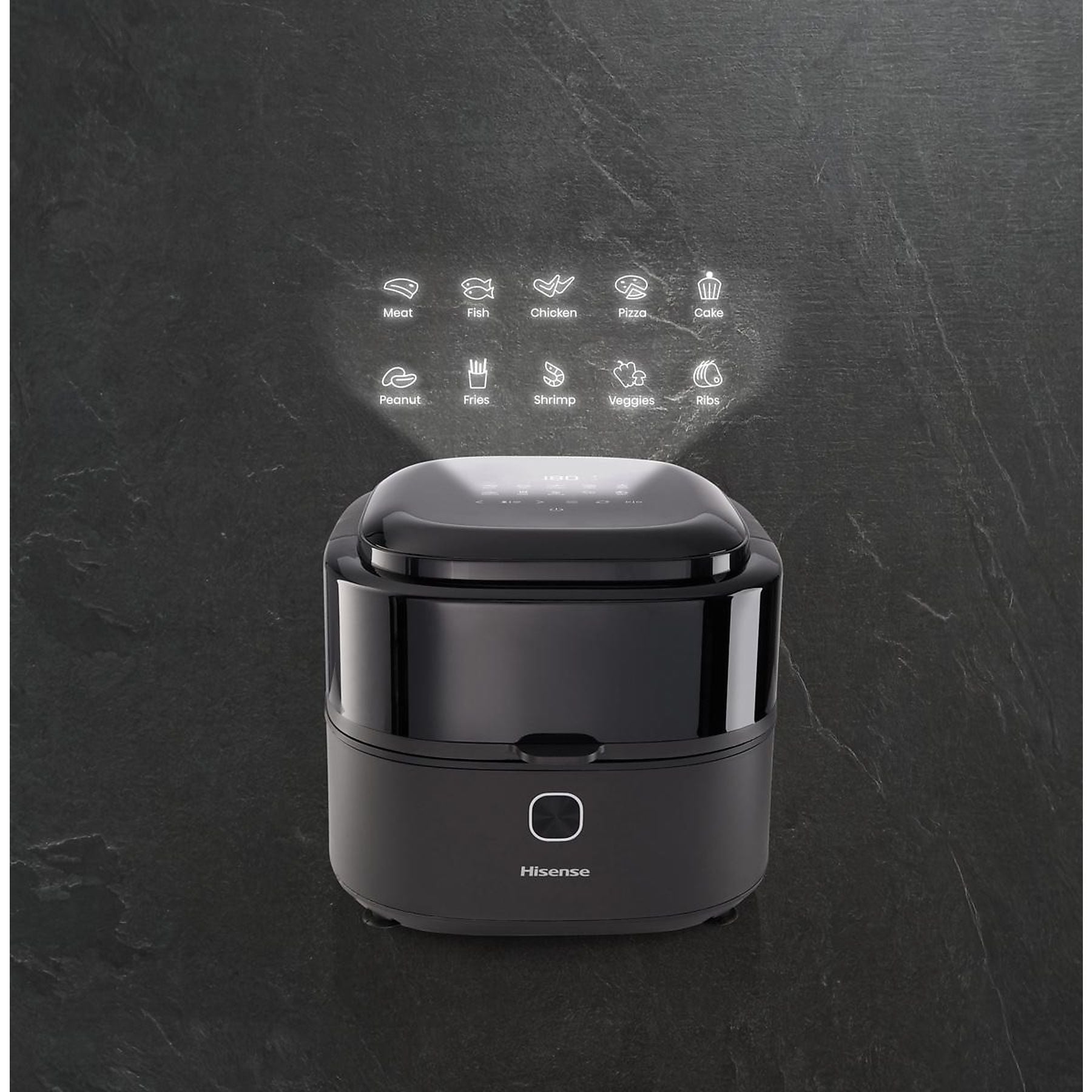 HISENSE HAF1350DR mit Rührarm Heißluftfritteuse HISENSE