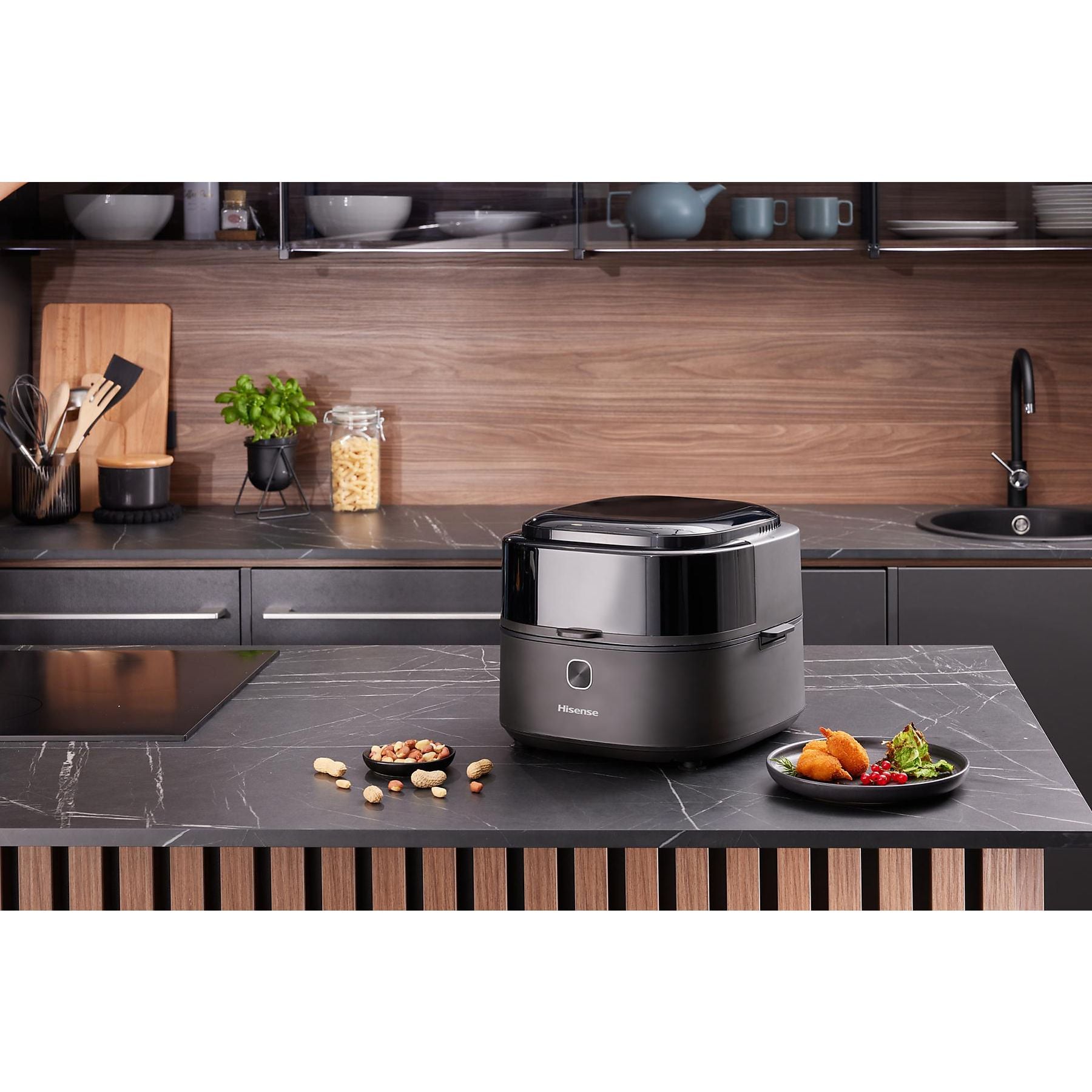 HISENSE HAF1350DR mit Rührarm Heißluftfritteuse HISENSE