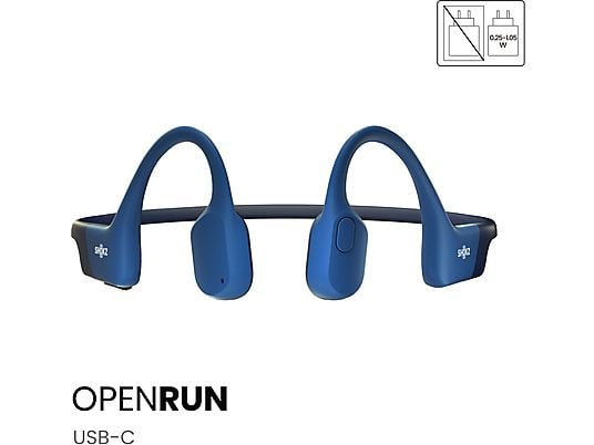 SHOKZ OpenRun USB-C, Open-ear Kopfhörer Blue SHOKZ