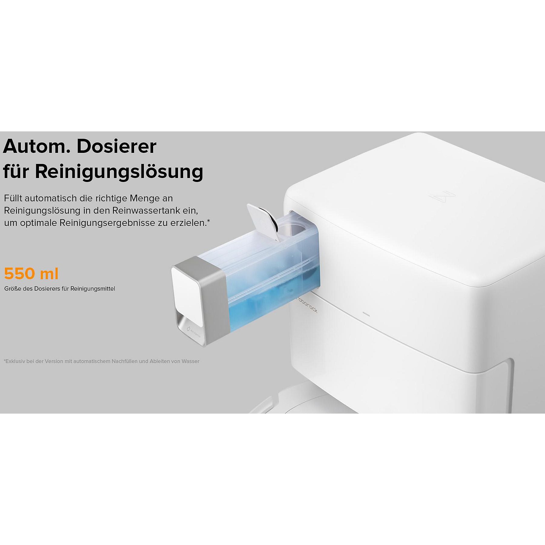 ROBOROCK Qrevo Plus mit automatischer Nachfüllstation Saugwischroboter ROBOROCK