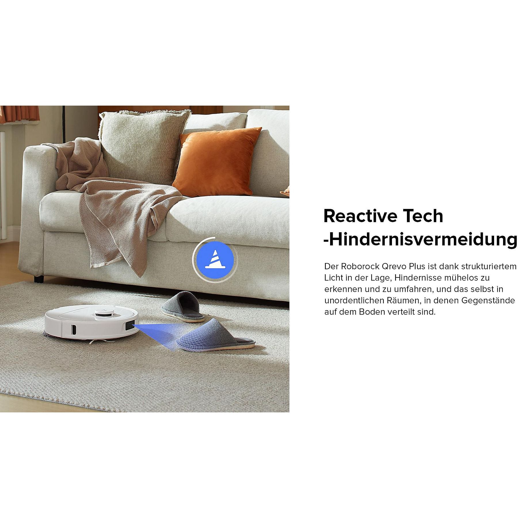 ROBOROCK Qrevo Plus mit automatischer Nachfüllstation Saugwischroboter ROBOROCK