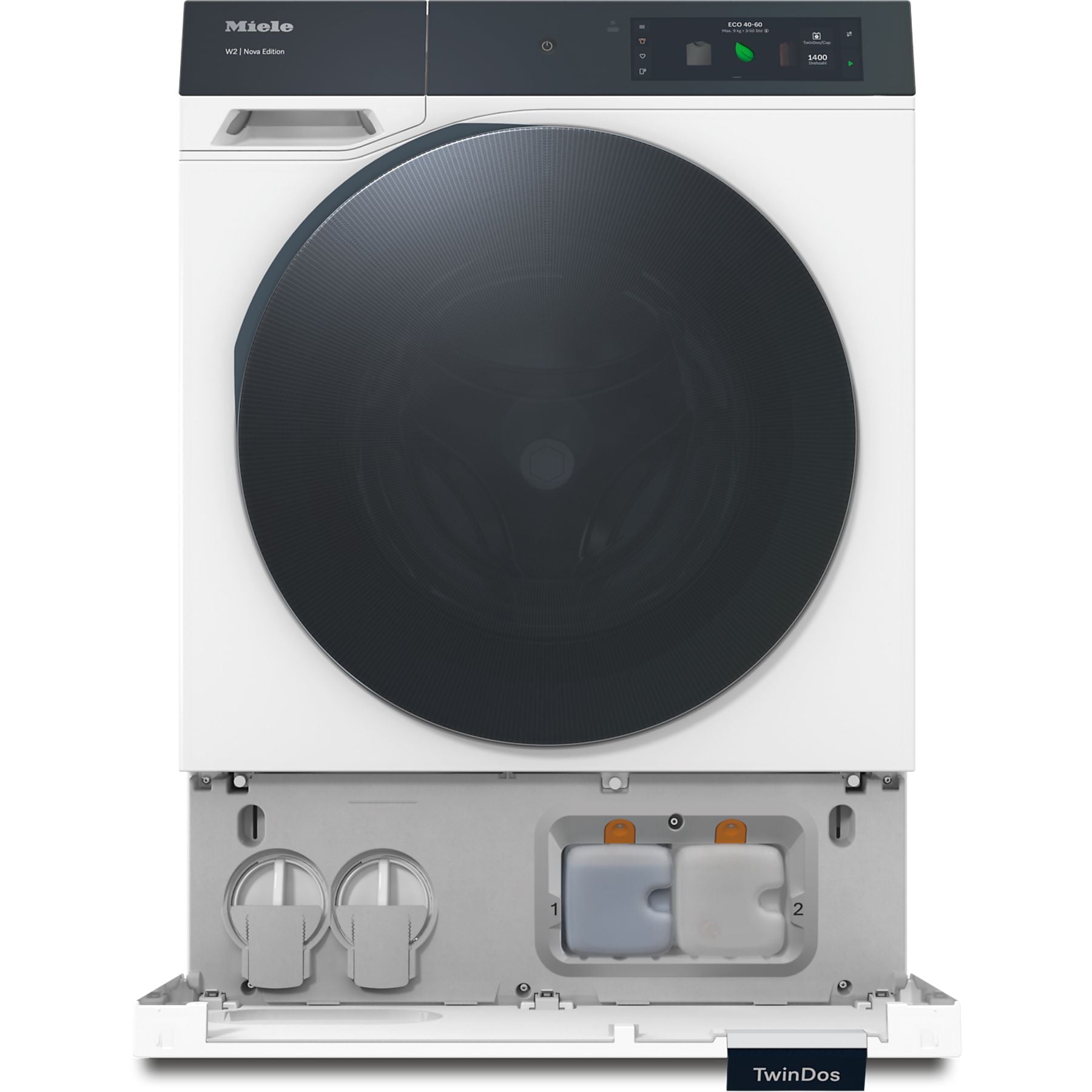 MIELE WQ 1200 WPS Nova Edition W2/T2 Waschmaschine (9 kg, 1400 U/Min., A, Flusenfilter, Fremdkörperfilter) MIELE