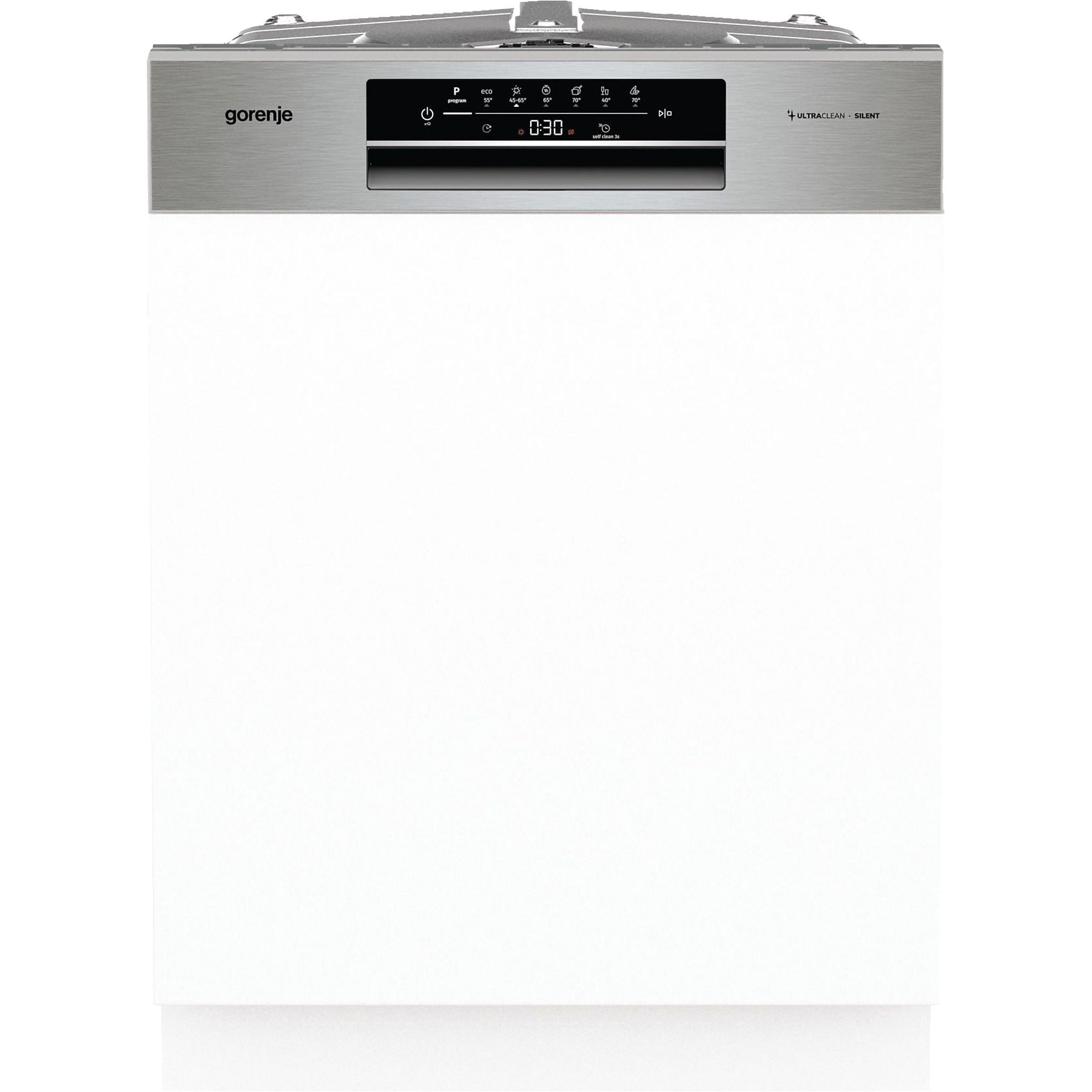 GORENJE GI643D90X Geschirrspüler (teilintegrierbar, 598 mm breit, 45 dB (A), D) GORENJE