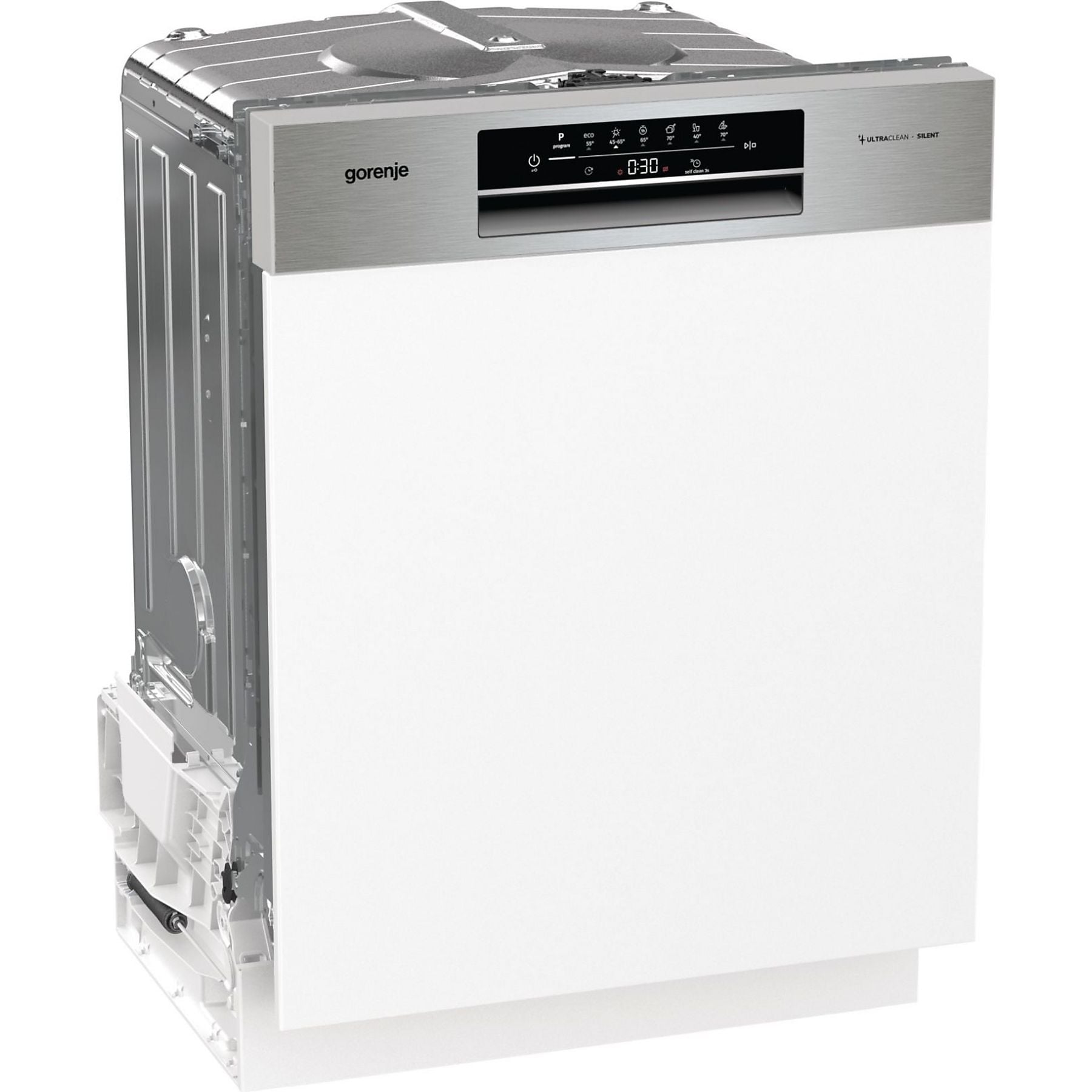 GORENJE GI643D90X Geschirrspüler (teilintegrierbar, 598 mm breit, 45 dB (A), D) GORENJE