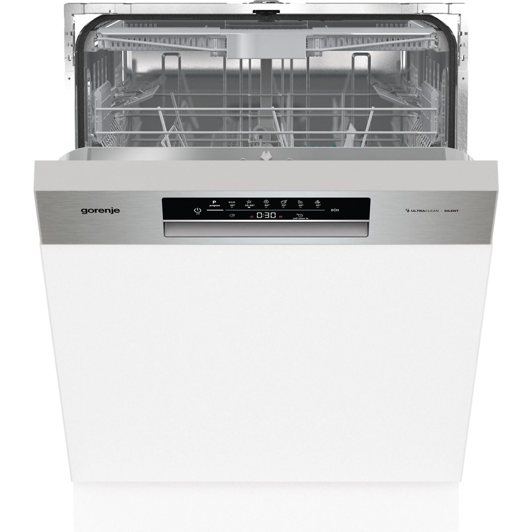 GORENJE GI643D90X Geschirrspüler (teilintegrierbar, 598 mm breit, 45 dB (A), D) GORENJE