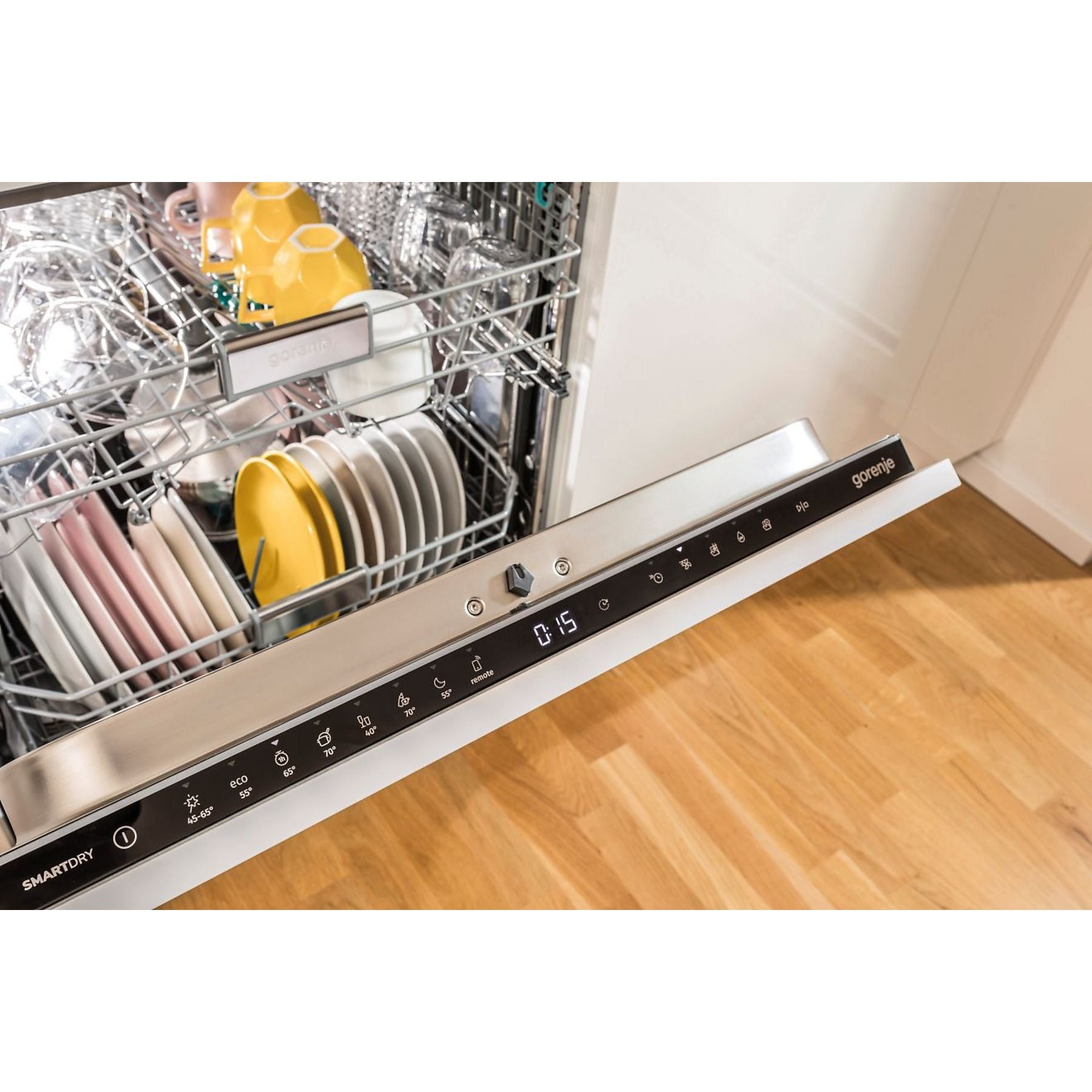 GORENJE GI643D90X Geschirrspüler (teilintegrierbar, 598 mm breit, 45 dB (A), D) GORENJE