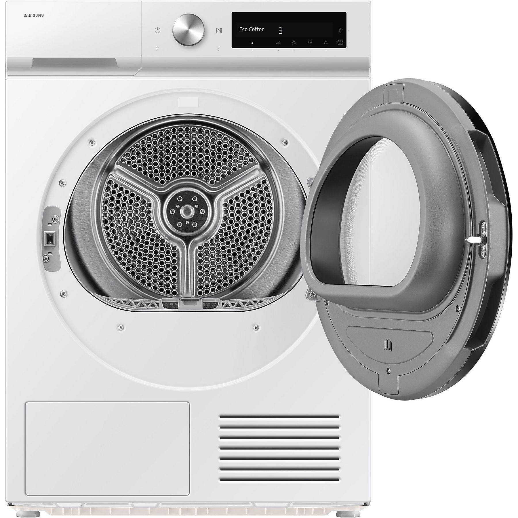 SAMSUNG DV90DB7845GWU2 Wärmepumpentrockner (9 kg, Weiß) SAMSUNG