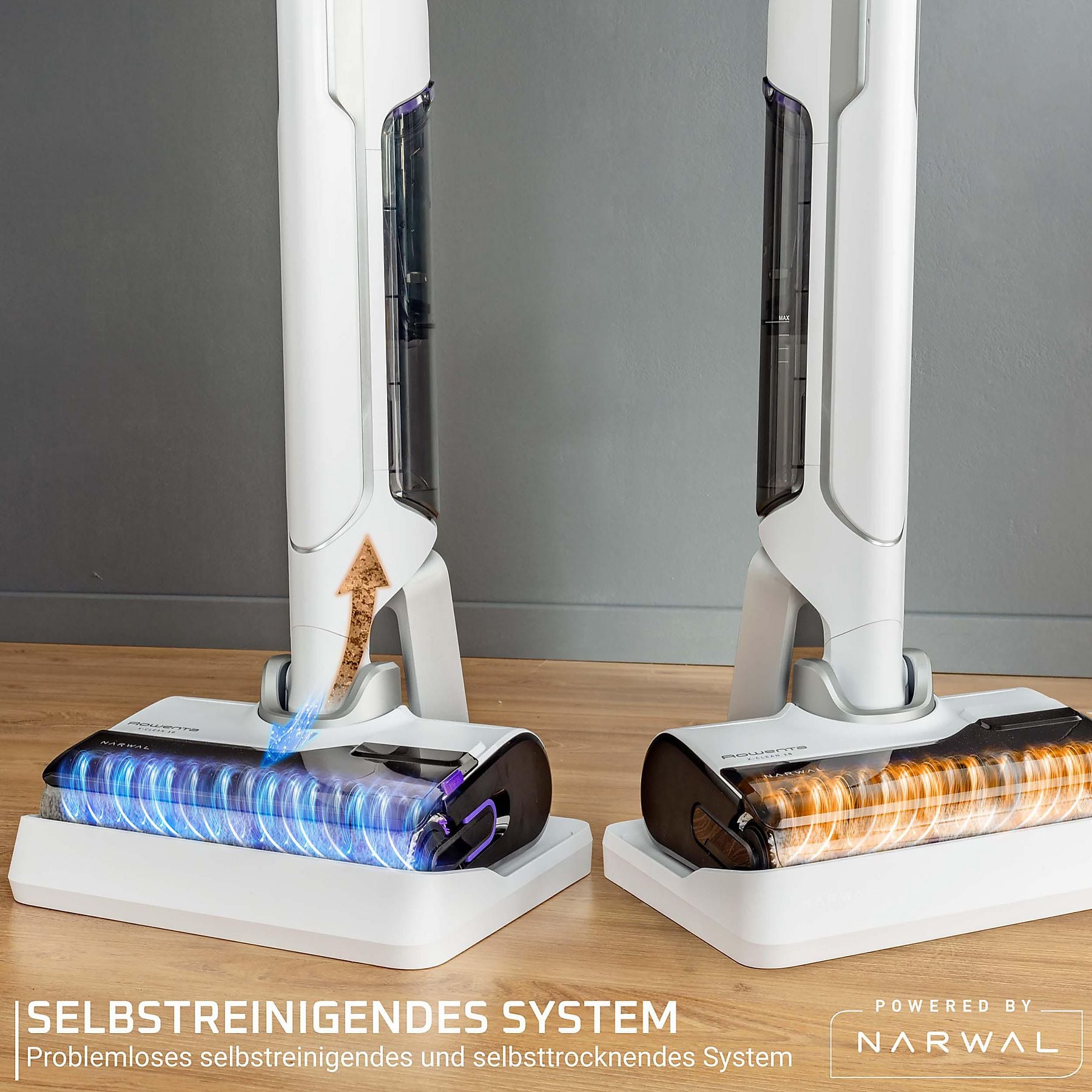 ROWENTA GZ7035 X-Clean 10 Nass-/Trockensauger, Akkubetrieb ROWENTA