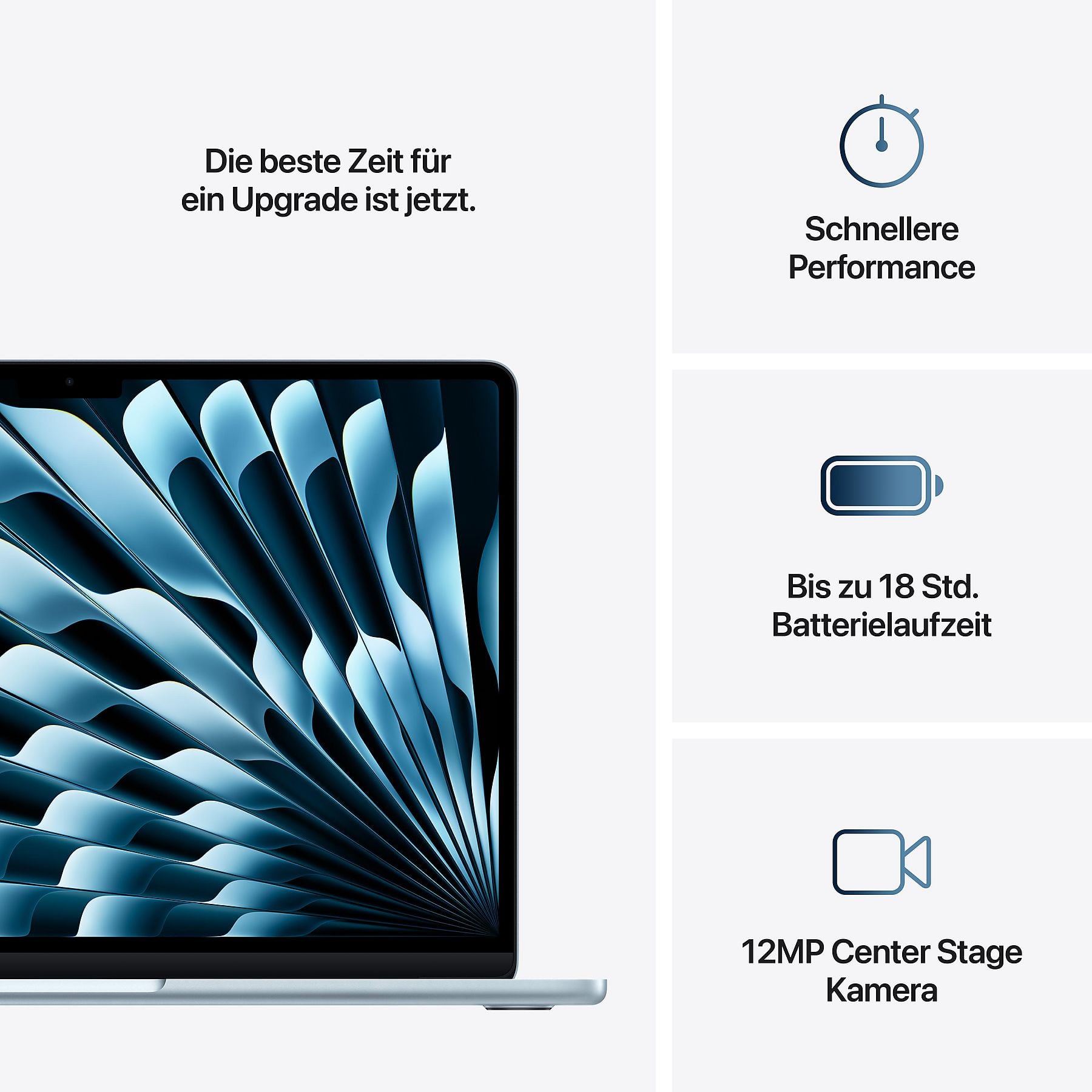 APPLE MacBook Air (2025), MC6T4D/A - 13,6 Zoll - Apple M4 M4 - 16 GB - 256 GB - Apple M4 - macOS APPLE