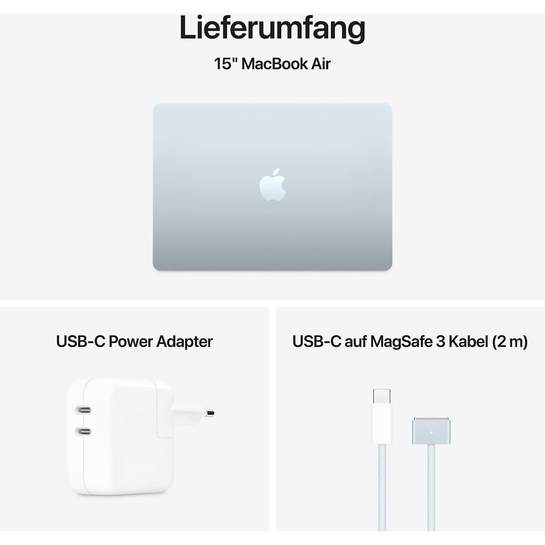 APPLE MacBook Air (2025), MC7A4D/A - 15,3 Zoll - Apple M4 - 16 GB - 256 GB - macOS APPLE