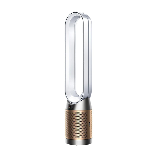 DYSON TP12 Purifier Cool PC2 De-Nox Luftreiniger Weiß/Gold (40 Watt, Raumgröße: 81 m³, HEPA-13-Filter mit Glasfasern und Kaliumcarbonat) DYSON