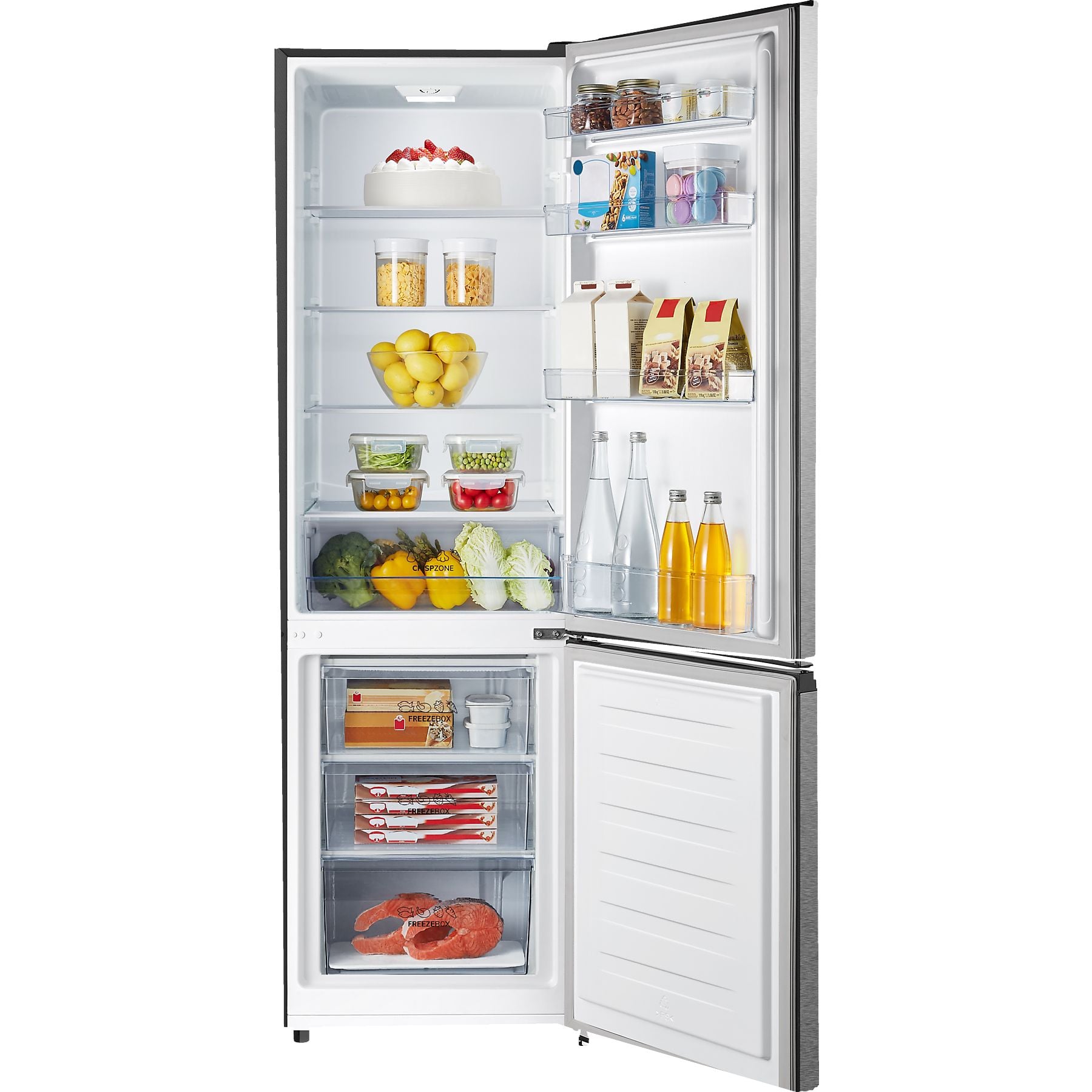 GORENJE RK418DPS4 Kühlgefrierkombination (D, 269 l, 1800 mm hoch, Grau) GORENJE