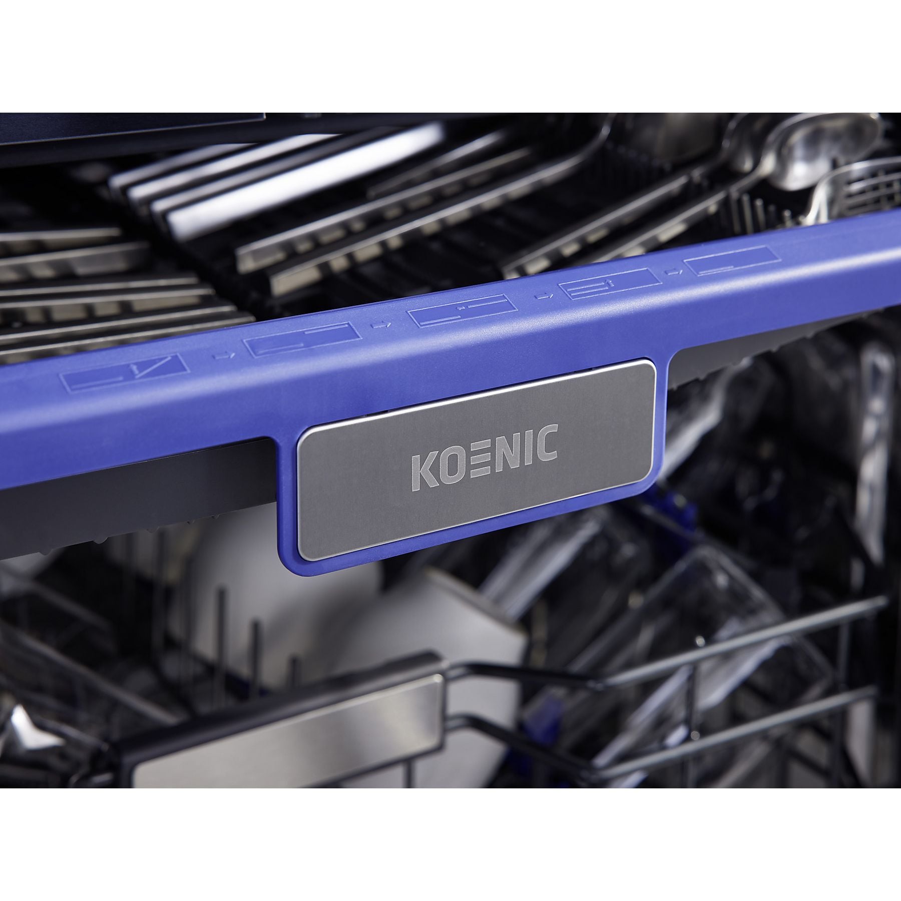 KOENIC KDW 6031 A BI Geschirrspüler (teilintegrierbar, 596 mm breit, 43 dB (A), A) KOENIC