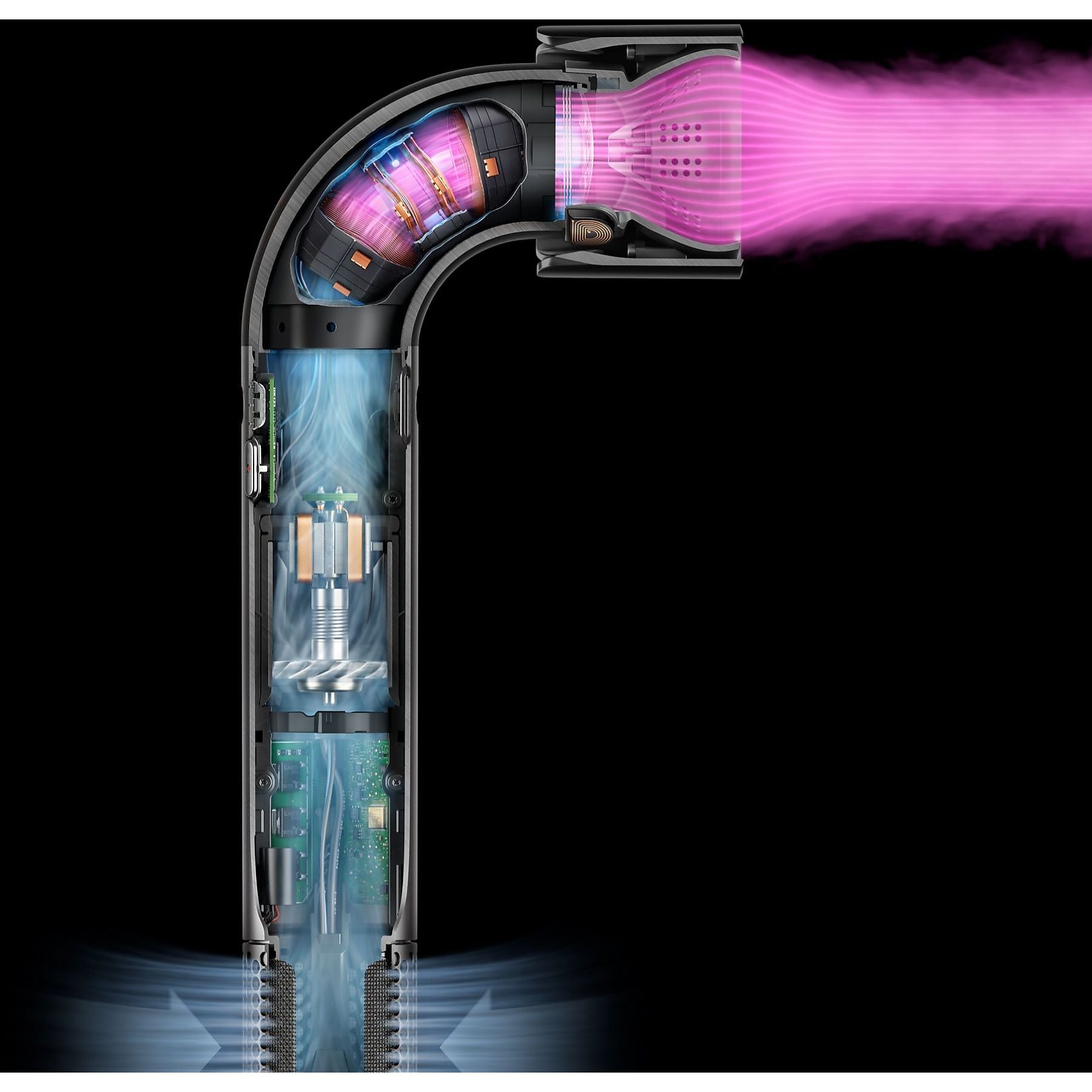 DYSON Supersonic r™ straight+wavy Haartrockner Ceramic Pink/Roségold (1700 Watt) DYSON