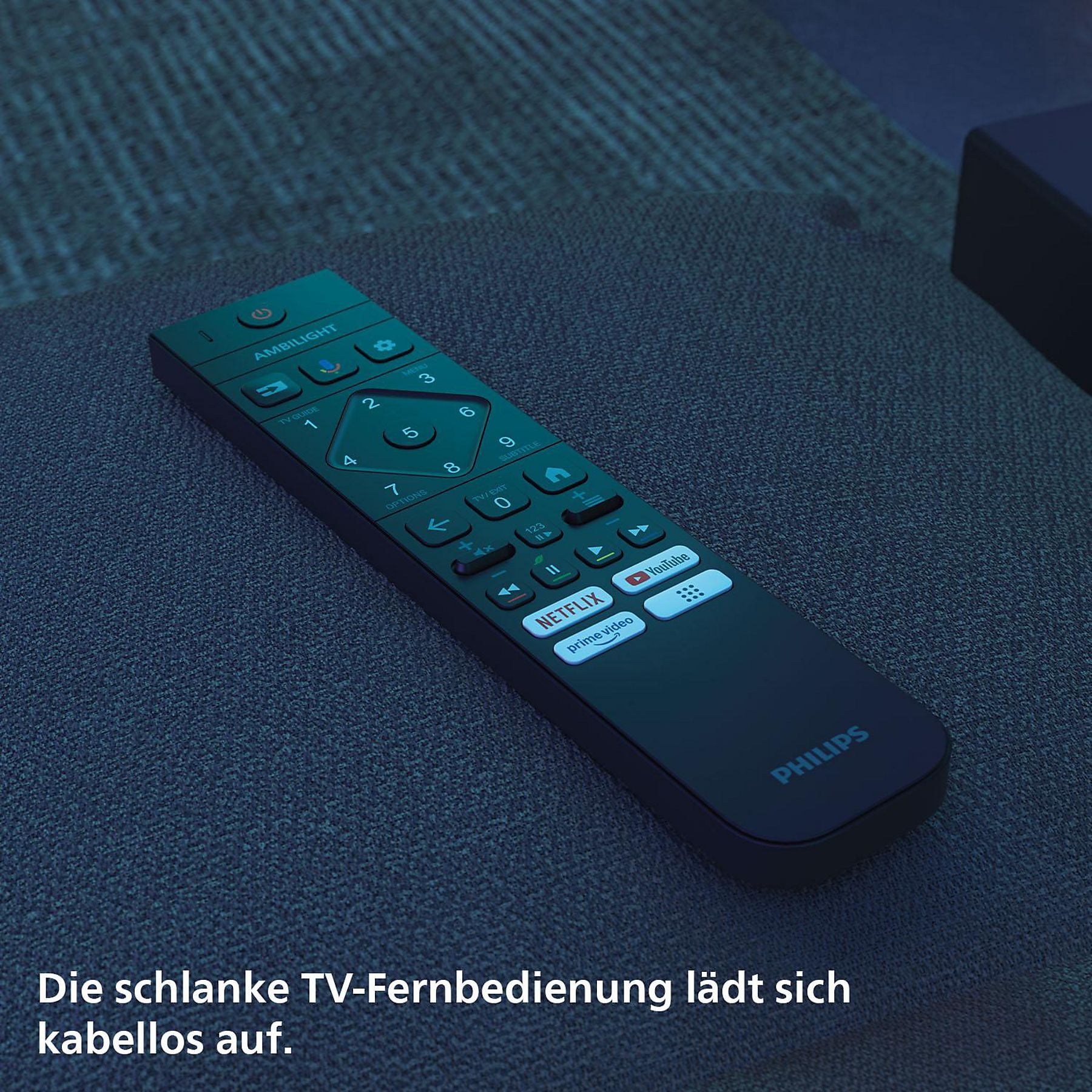PHILIPS 77OLED910/12 OLED+ Ambilight TV (Flat, 77 Zoll / 194 cm, UHD 4K, SMART TV, Ambilight) PHILIPS