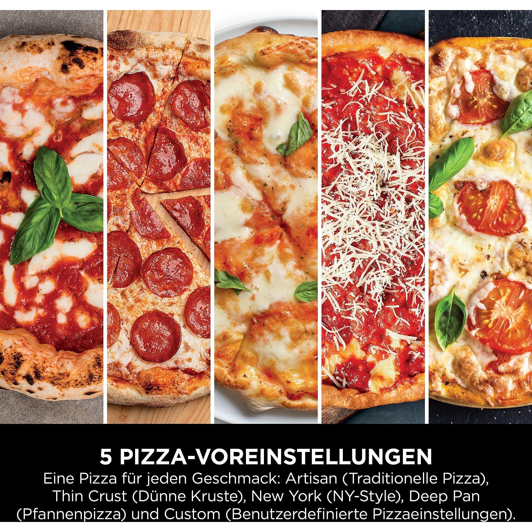 NINJA MO201EU Artisan Outdoor-Elektro-Pizzaofen und Heißluftfritteuse Minibackofen, Grau (1760 Watt) NINJA