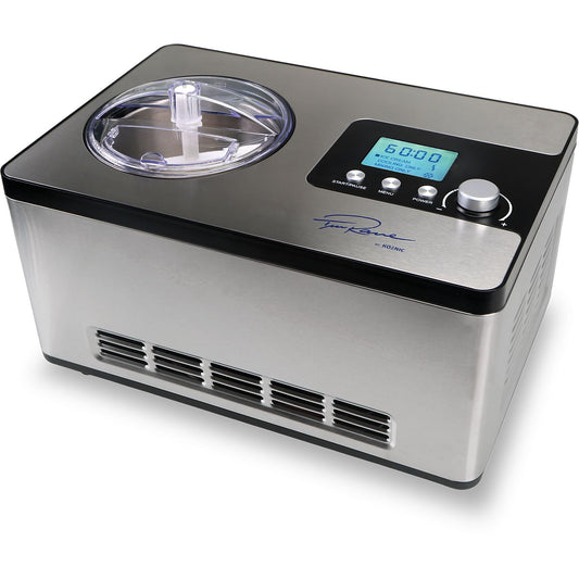 KOENIC KIM-TR 2025 M Speiseeismaschine (180 Watt, Edelstahl/Schwarz) KOENIC