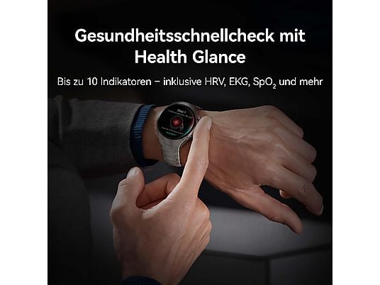 HUAWEI Watch 5 46 + Freebuds 6i Smartwatch Kompositarmband, 140-210 mm, Purple HUAWEI