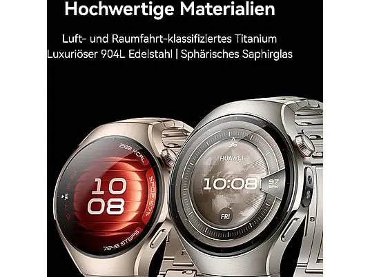 HUAWEI Watch 5 42 + Freebuds 6i Smartwatch Kompositarmband, 120-190 mm, Moon White HUAWEI
