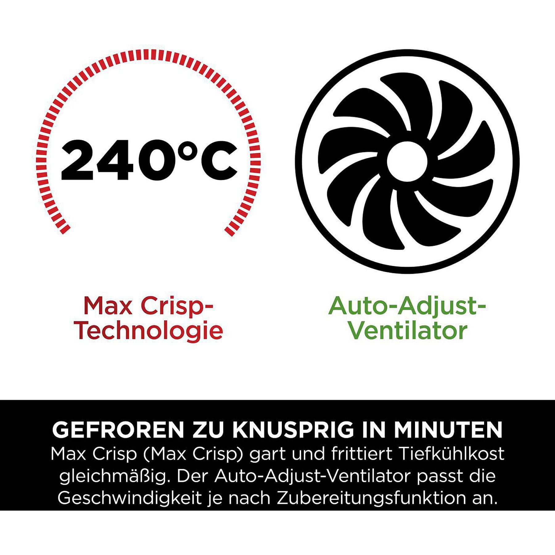 NINJA DZ300EU 7.6 l Heißluftfritteuse NINJA