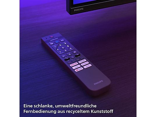 PHILIPS 55OLED760/12 OLED Ambilight TV (Flat, 55 Zoll / 139 cm, UHD 4K, SMART TV, Ambilight) PHILIPS