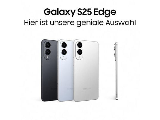 SAMSUNG Galaxy S25 Edge 256 GB Titanium Silver Dual SIM SAMSUNG