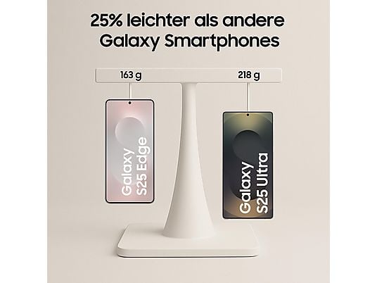 SAMSUNG Galaxy S25 Edge 256 GB Titanium Silver Dual SIM SAMSUNG