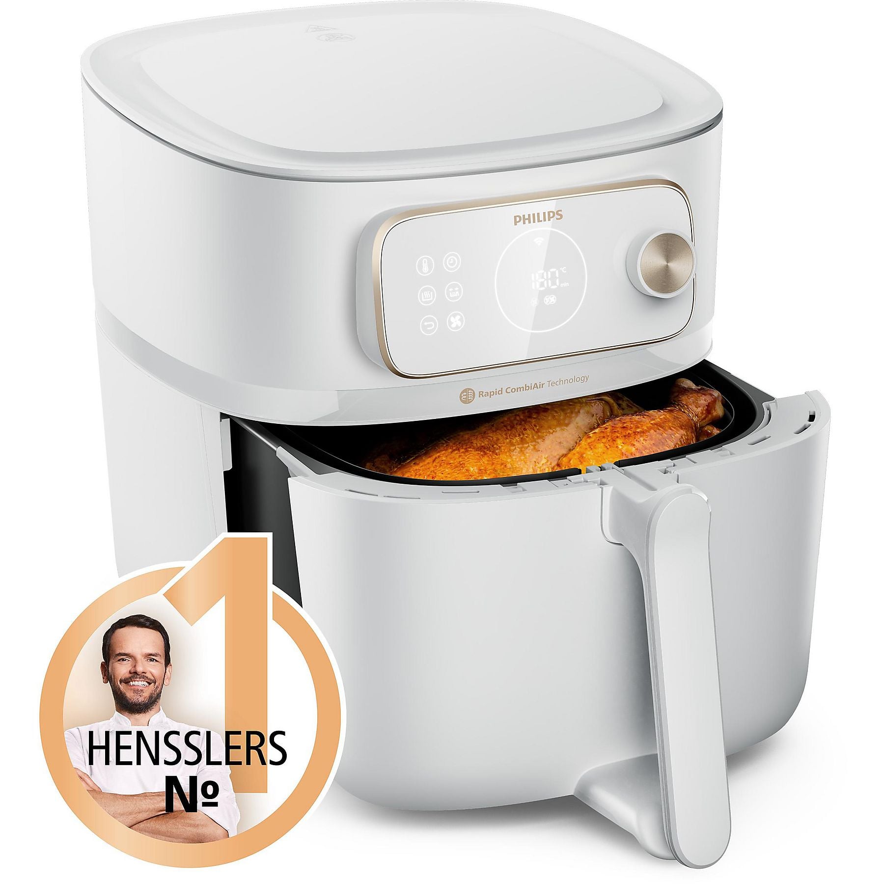 PHILIPS HD9876/20 Airfryer Connected XXL Series 7000 8.3L Heißluftfritteuse PHILIPS