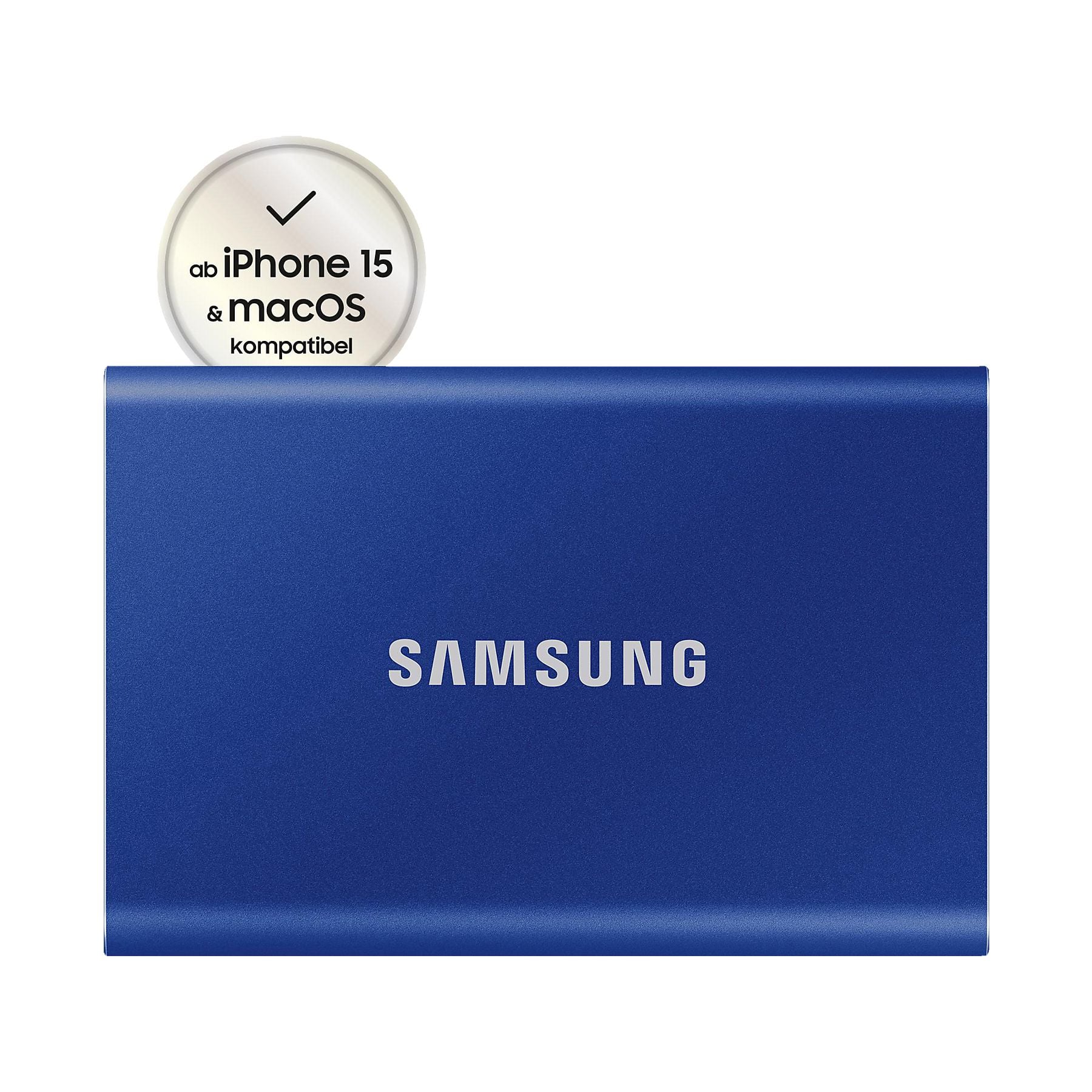 SAMSUNG Portable SSD T7 PC/Mac Festplatte, 1 TB SSD, extern, Indigo blue SAMSUNG