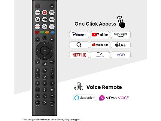 HISENSE ULED 55U7Q Mini LED TV (Flat, 55 Zoll / 139 cm, UHD 4K, SMART TV) HISENSE