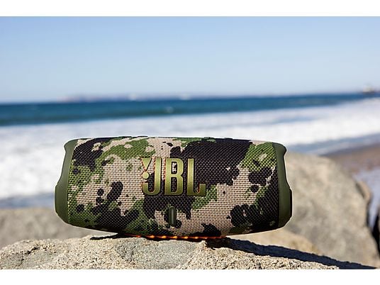 JBL Charge 5 Bluetooth Lautsprecher, Squad, Wasserfest JBL