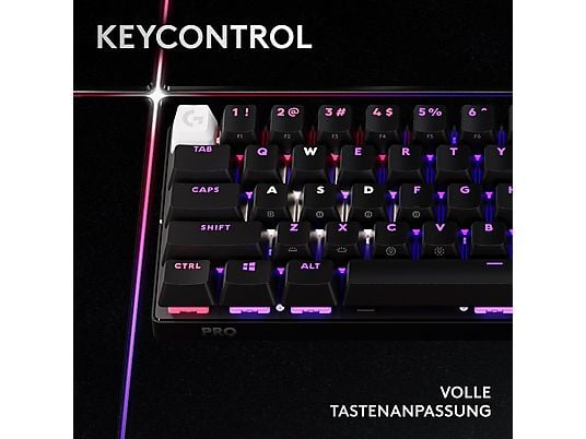 LOGITECH G PRO X 60 LIGHTSPEED, Gaming Tastatur, Mechanisch, Sonstiges, kabellos, Black LOGITECH