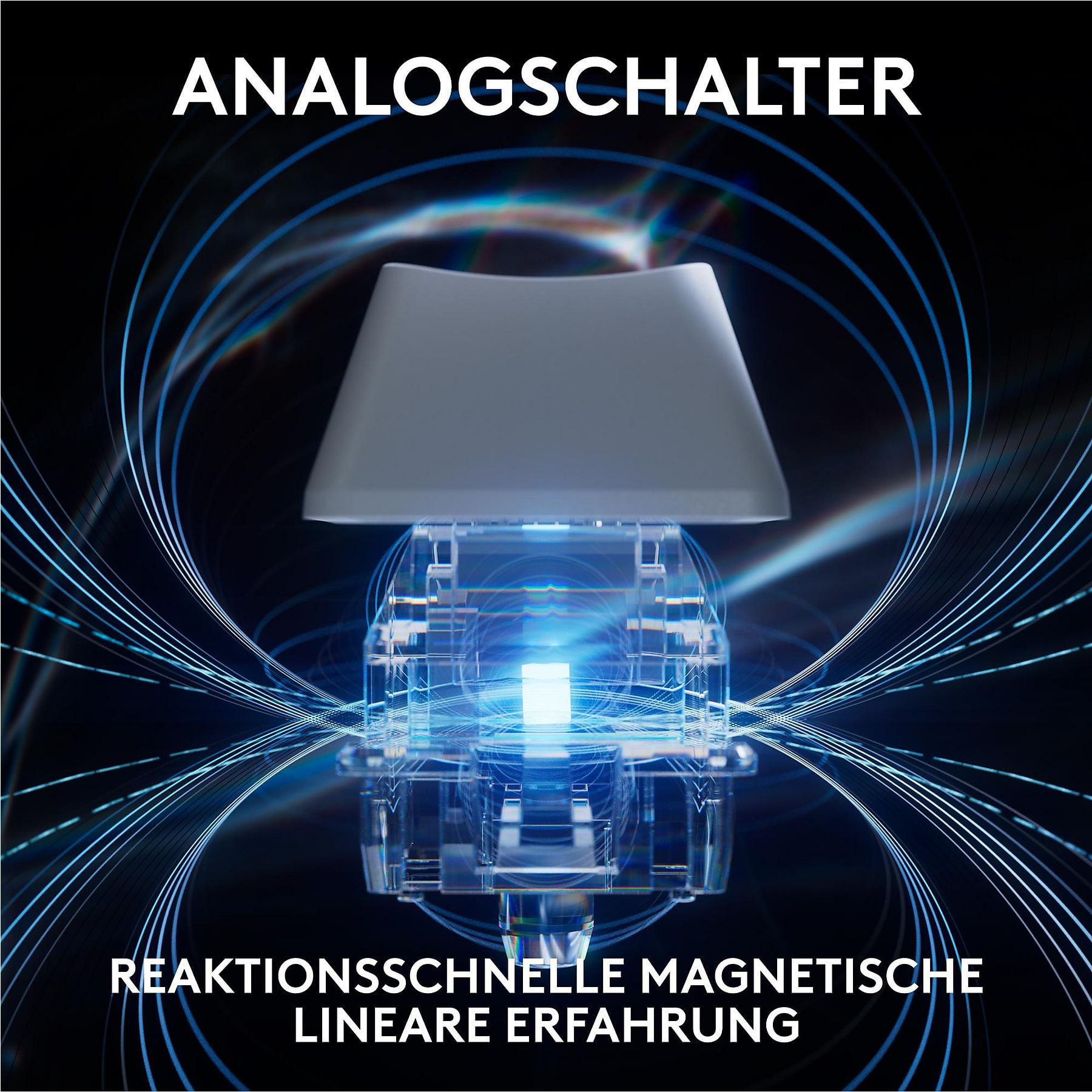 LOGITECH PRO X TKL RAPID mit magnetischen Analogschaltern, Gaming-Tastatur, kabelgebunden, White LOGITECH