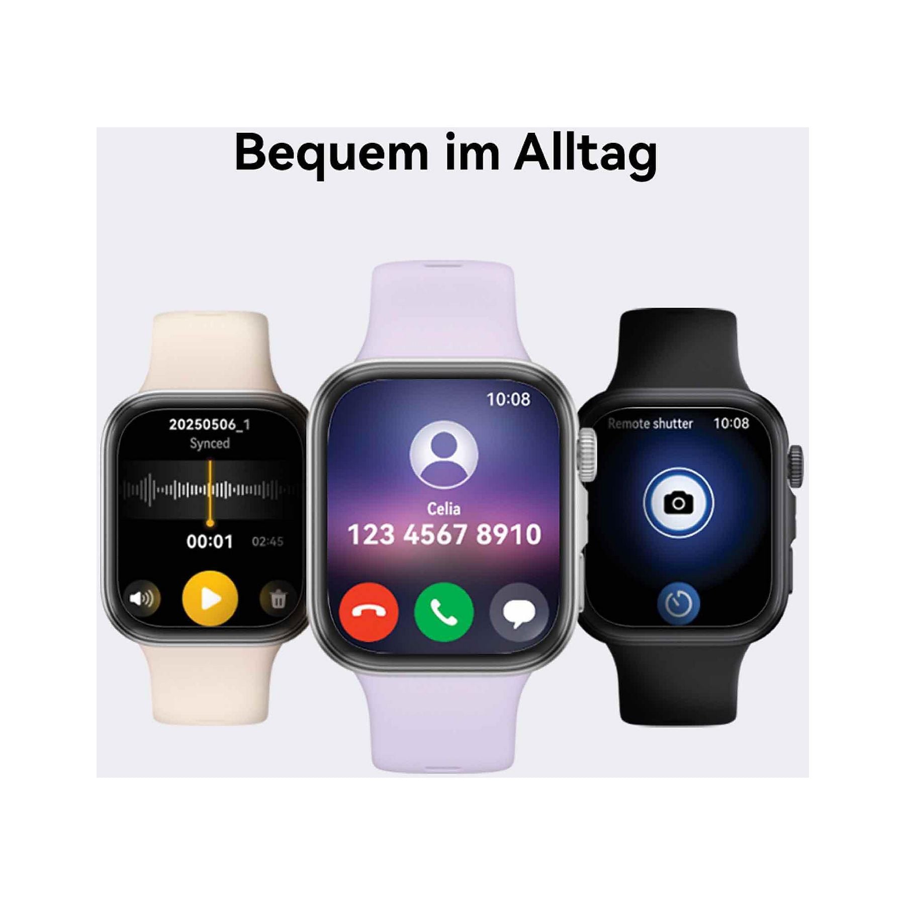 HUAWEI Fit 4 Smartwatch Fluorelastomer, 130-210 mm, Black HUAWEI