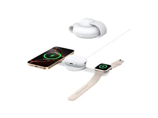 ANKER Nano 3-in-1 Kabelloses Ladegerät Apple, Weiß ANKER