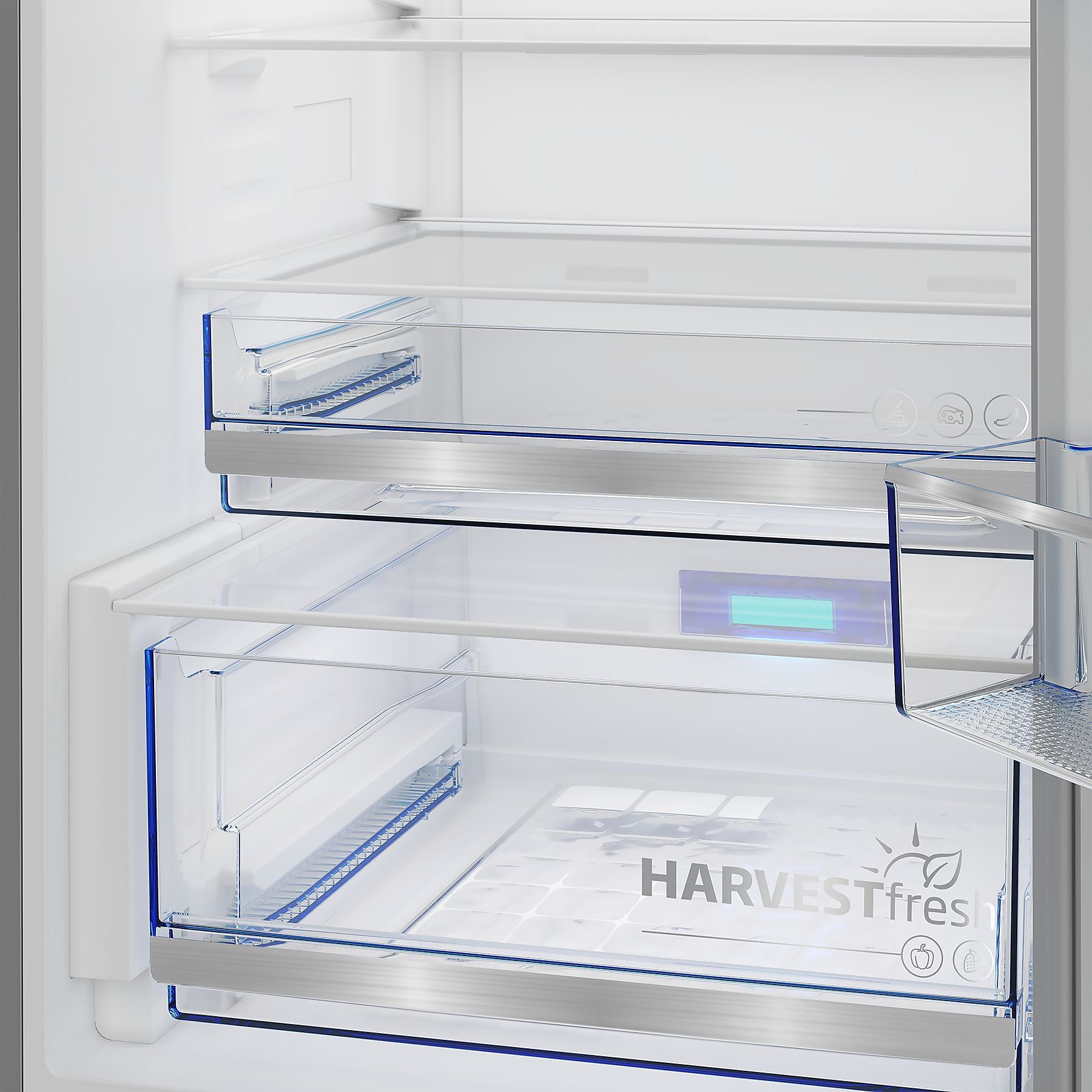 BEKO B5RCNA416HXB Kühlgefrierkombination (C, 415 l, 2035 mm hoch, Edelstahl-Look) BEKO