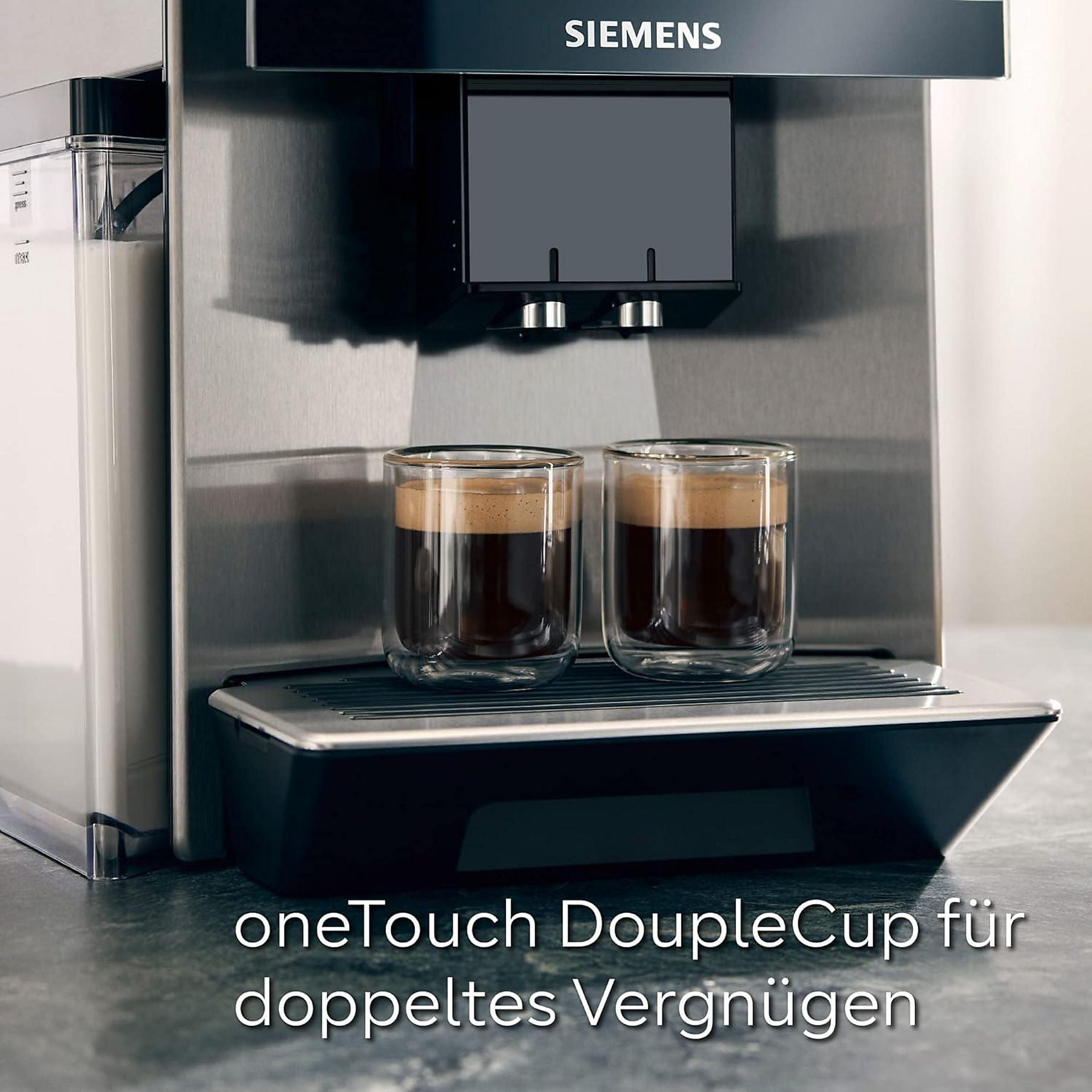 SIEMENS TQ907D03 EQ900 Kaffeevollautomat Edelstahl SIEMENS