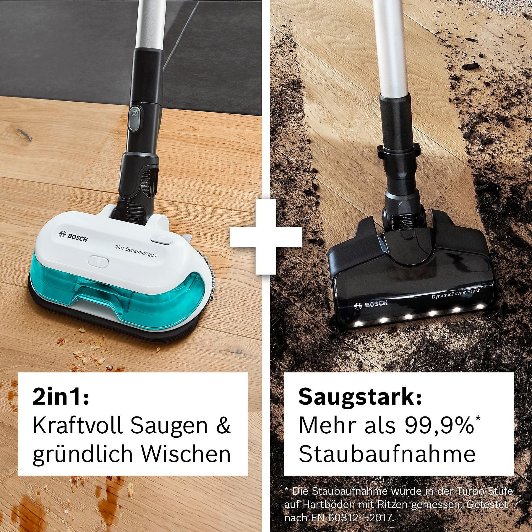 BOSCH BKS71HYG1 Unlimited 7 ProHygienic Aqua Stielsauger, Akkubetrieb BOSCH