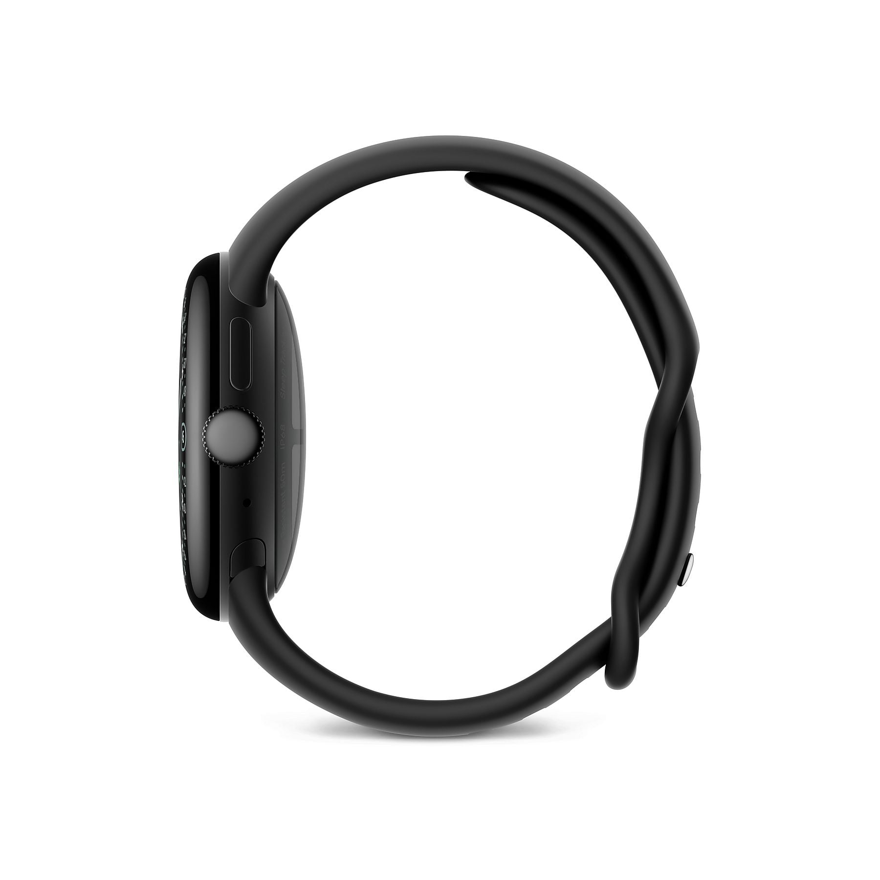 GOOGLE Pixel Watch 4 41 Wi-Fi Smartwatch Fluorelastomer, 130-215, Obsidian GOOGLE
