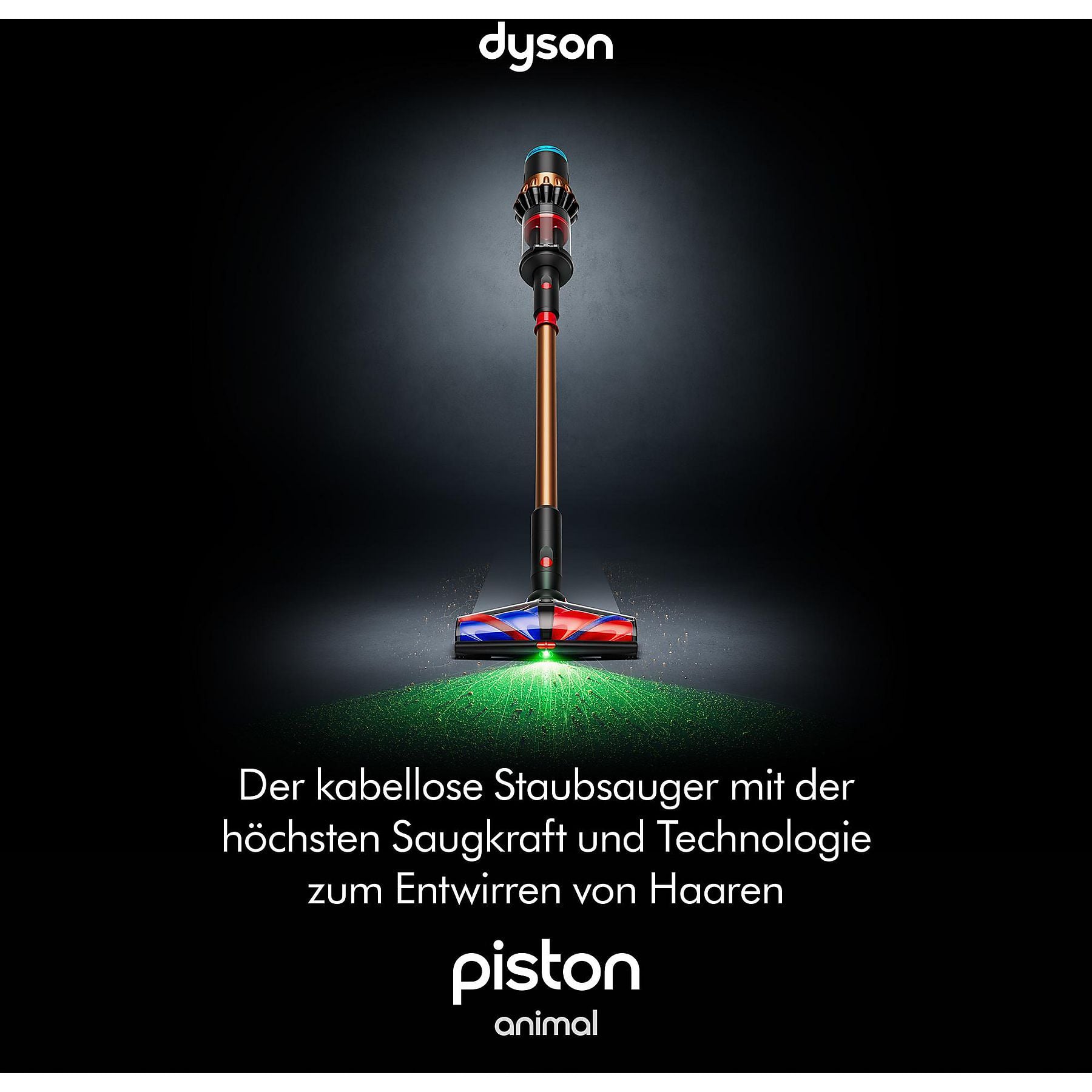 DYSON V16 Piston Animal Submarine Akkusauger, Akkubetrieb, 900 Watt DYSON