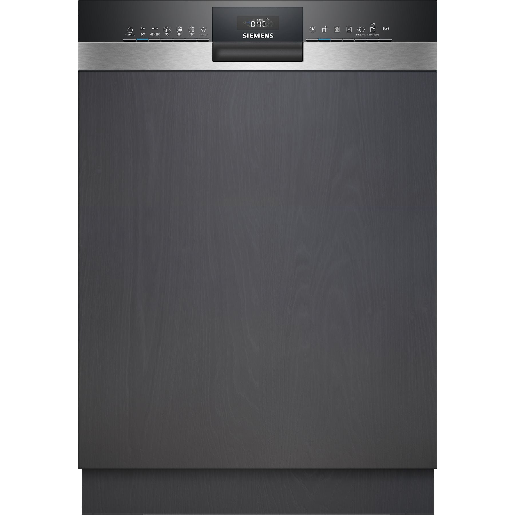 SIEMENS SN53HS03TE iQ300 Geschirrspüler (teilintegrierbar, 598 mm breit, 46 dB (A), C) SIEMENS