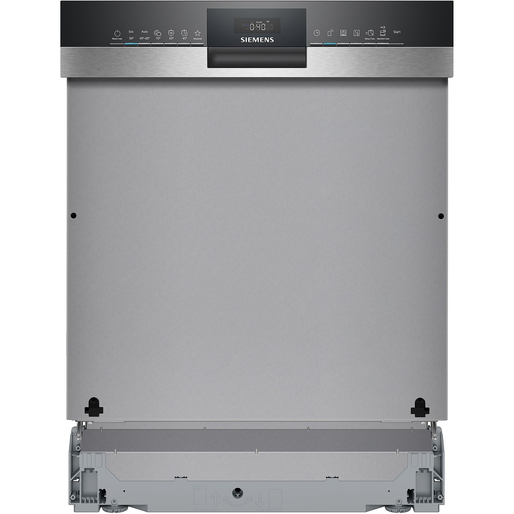 SIEMENS SN53HS03TE iQ300 Geschirrspüler (teilintegrierbar, 598 mm breit, 46 dB (A), C) SIEMENS