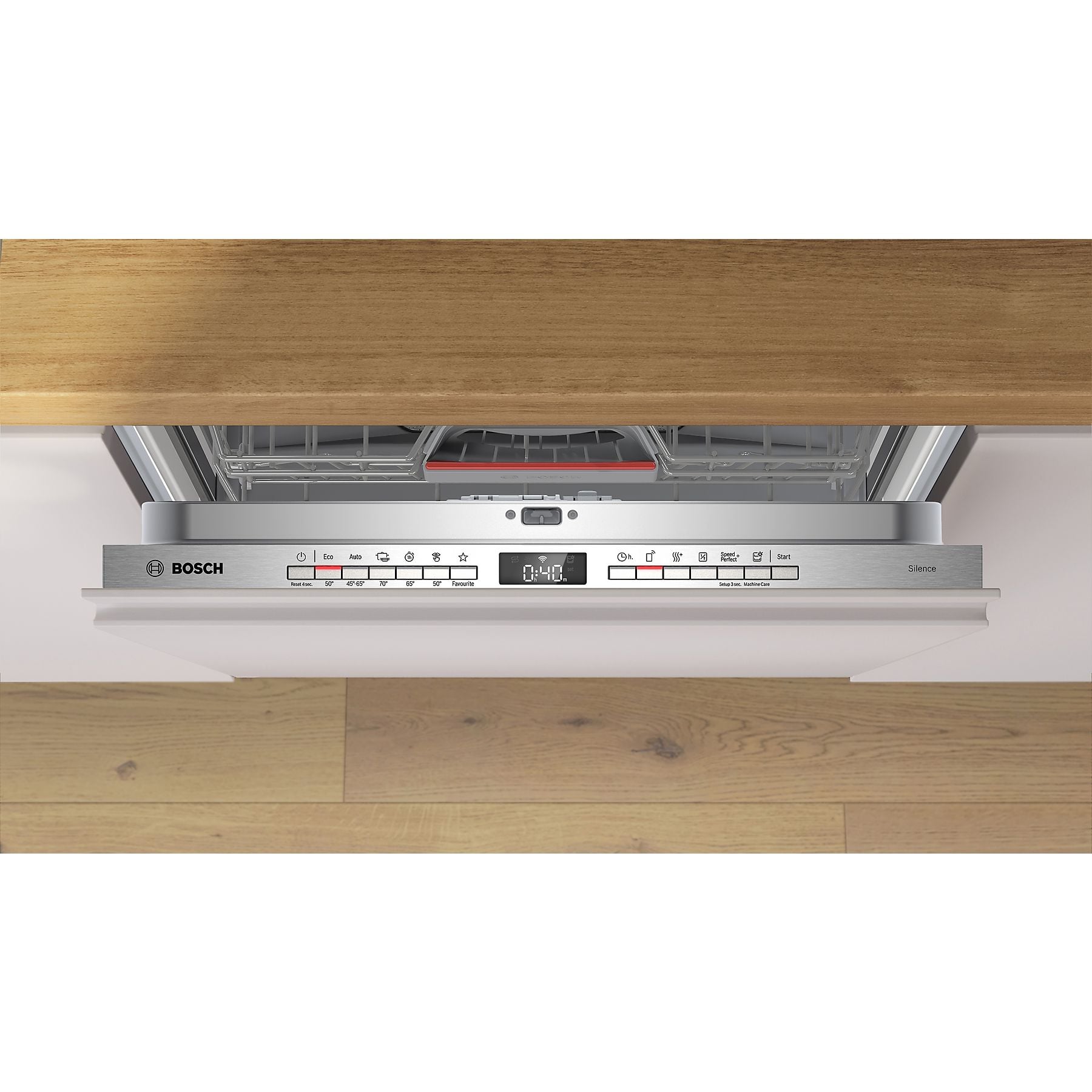 BOSCH SBV4HVX14E Serie 4 Geschirrspüler (vollintegrierbar, 598 mm breit, 46 dB (A), C) BOSCH