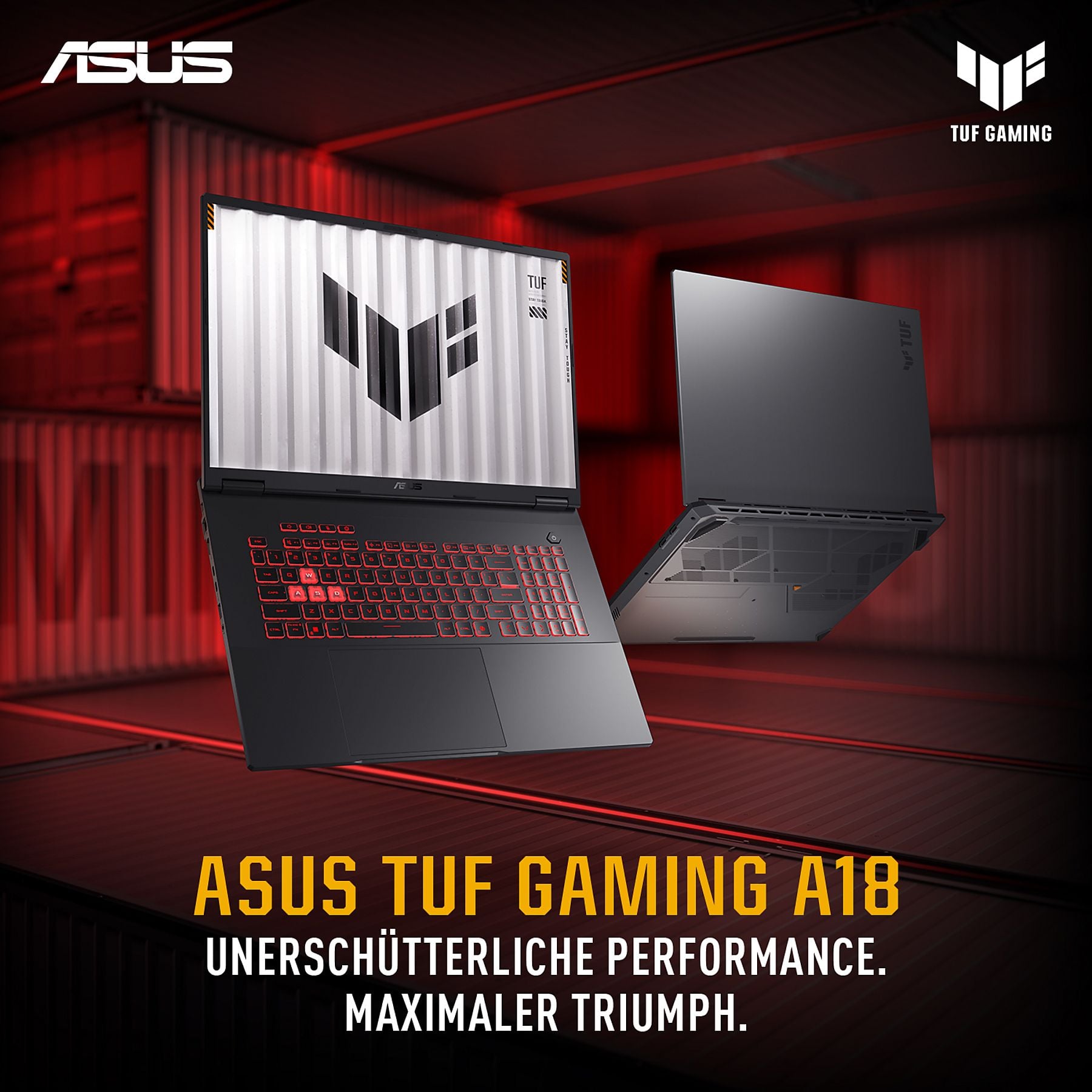ASUS FA808UH-S8017W - 18 Zoll - AMD Ryzen™ 7 260 - 16 GB - 1 TB - NVIDIA GeForce RTX™ 5050 - Windows 11 Home ASUS