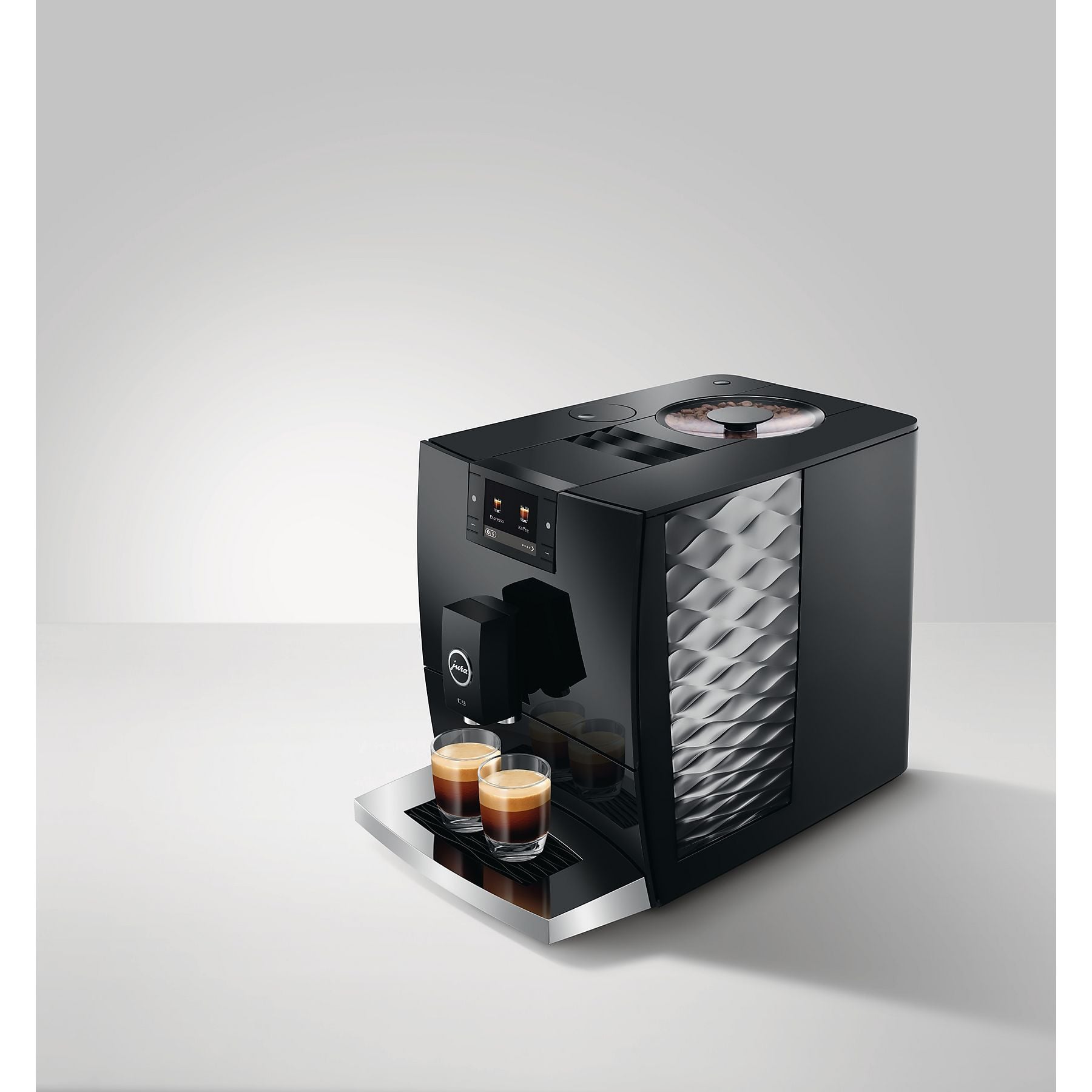 JURA C9 (EA) Kaffeevollautomat Piano Black JURA