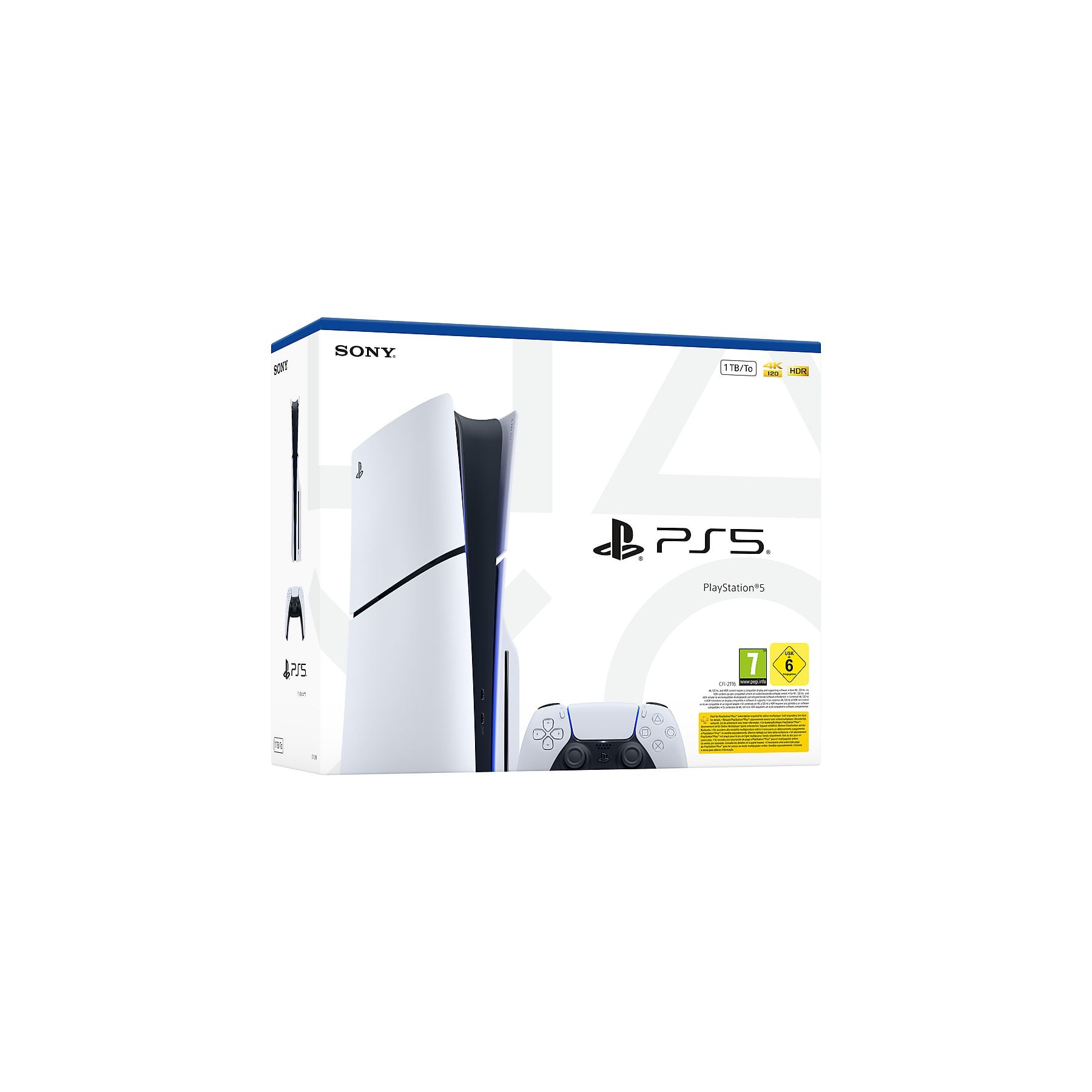 SONY PlayStation®5 - 1TB Spielekonsole Weiß SONY