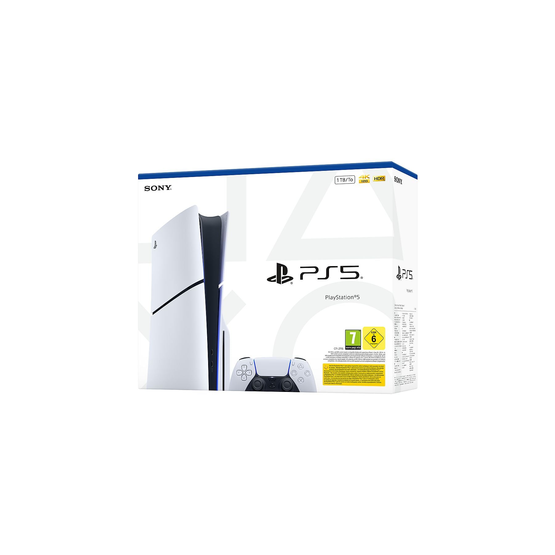 SONY PlayStation®5 - 1TB Spielekonsole Weiß SONY